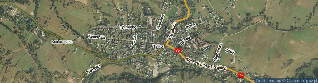 Zdjęcie satelitarne Mur ul.