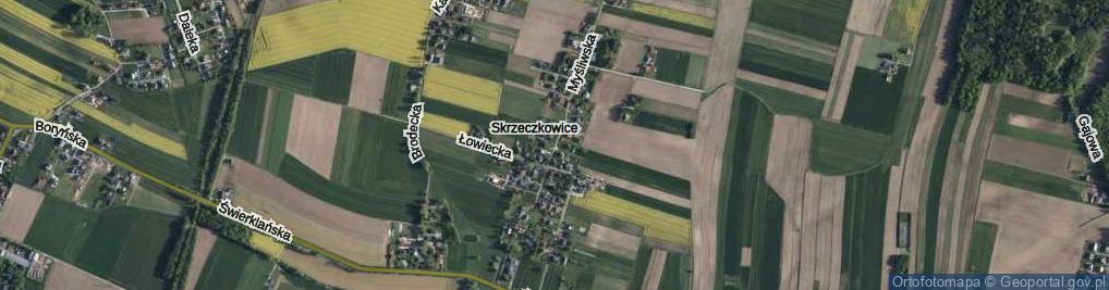 Zdjęcie satelitarne Myśliwska ul.