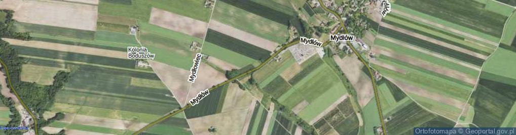 Zdjęcie satelitarne Mydłów ul.