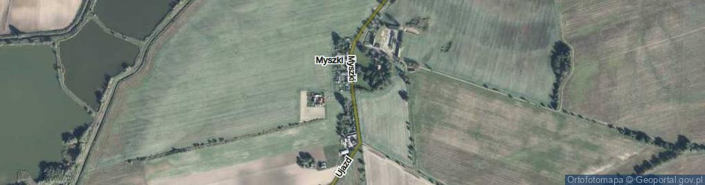 Zdjęcie satelitarne Myszki ul.