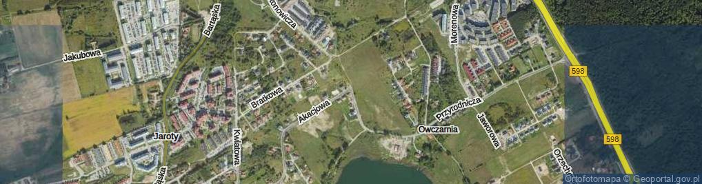 Zdjęcie satelitarne Nagietkowa ul.