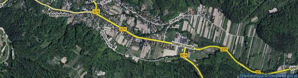 Zdjęcie satelitarne Nałęczowska ul.