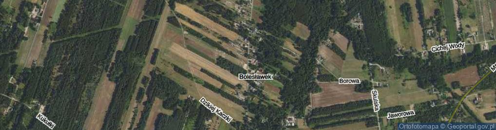 Zdjęcie satelitarne Nad Potokiem ul.