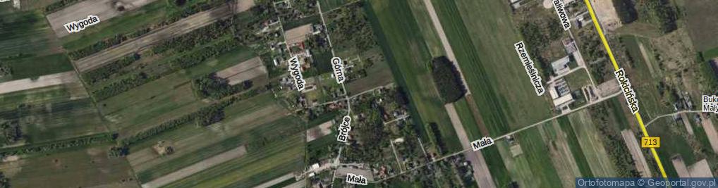 Zdjęcie satelitarne Nastrojowa ul.