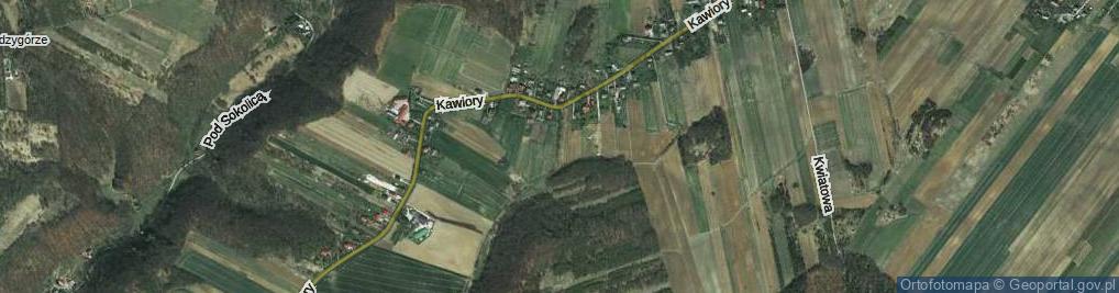 Zdjęcie satelitarne Na Las ul.