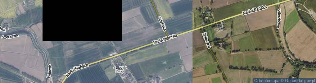 Zdjęcie satelitarne Nadwiślańska ul.