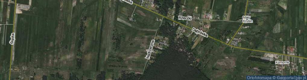 Zdjęcie satelitarne Nadrzeczna ul.