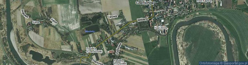 Zdjęcie satelitarne Nad Potokiem ul.