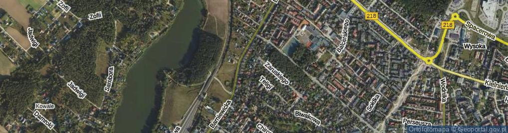 Zdjęcie satelitarne Nawigatorów ul.