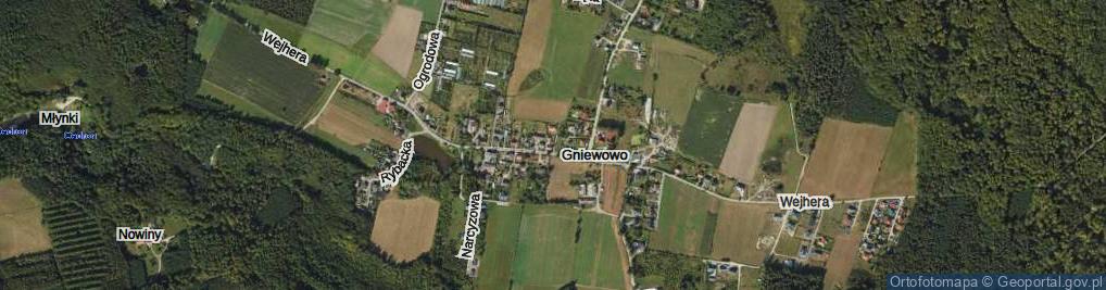 Zdjęcie satelitarne Na Stoku ul.