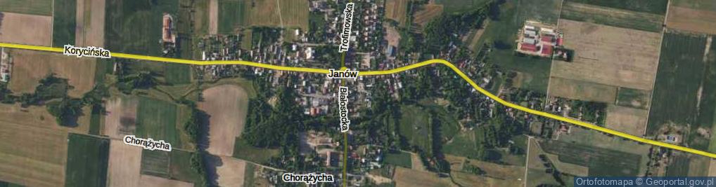 Zdjęcie satelitarne Nadrzeczna ul.