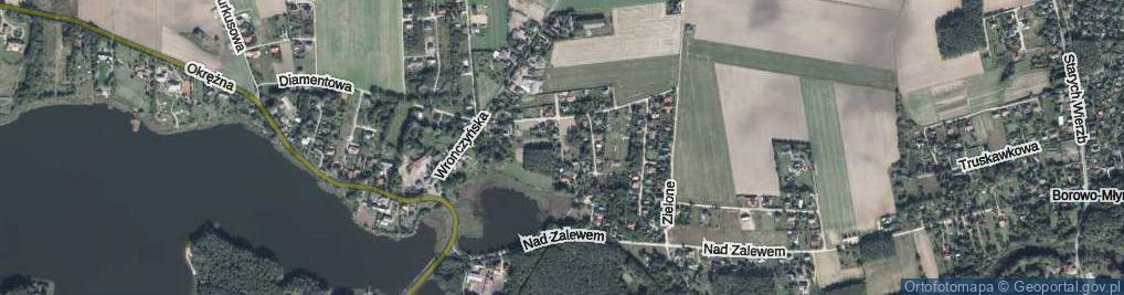 Zdjęcie satelitarne Na Stoku ul.