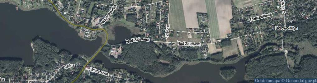 Zdjęcie satelitarne Nad Zalewem ul.