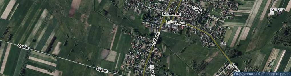 Zdjęcie satelitarne Nadrzeczna ul.