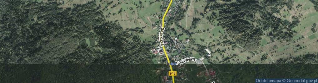 Zdjęcie satelitarne Nad Potokiem ul.