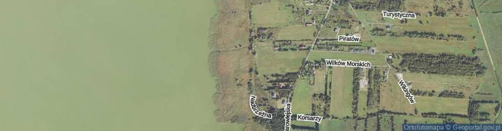 Zdjęcie satelitarne Nadbrzeżna ul.