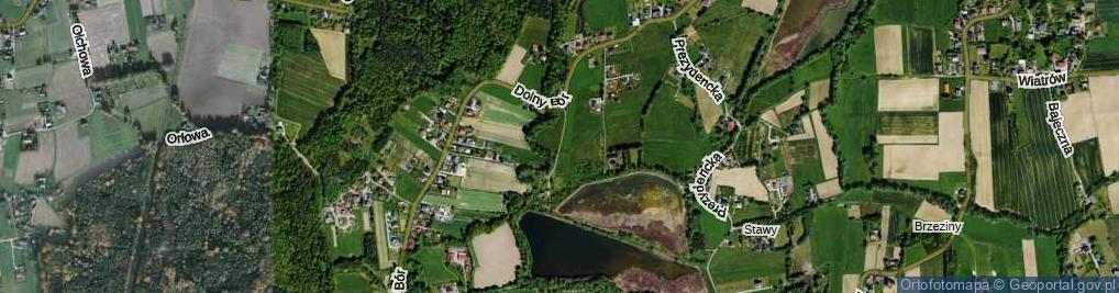 Zdjęcie satelitarne Nad Rzeką ul.