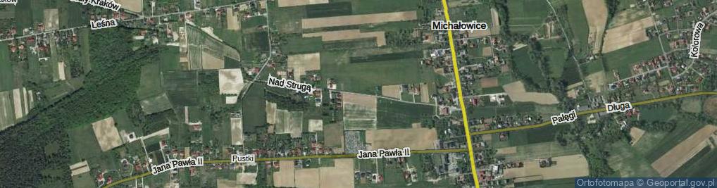 Zdjęcie satelitarne Nad Strugą ul.