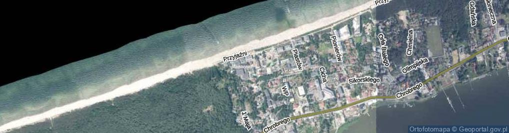 Zdjęcie satelitarne Nadbrzeżna ul.