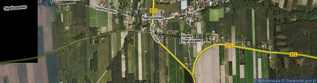 Zdjęcie satelitarne Naruszewo ul.