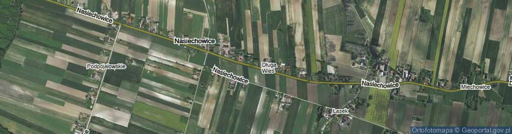 Zdjęcie satelitarne Nasiechowice ul.