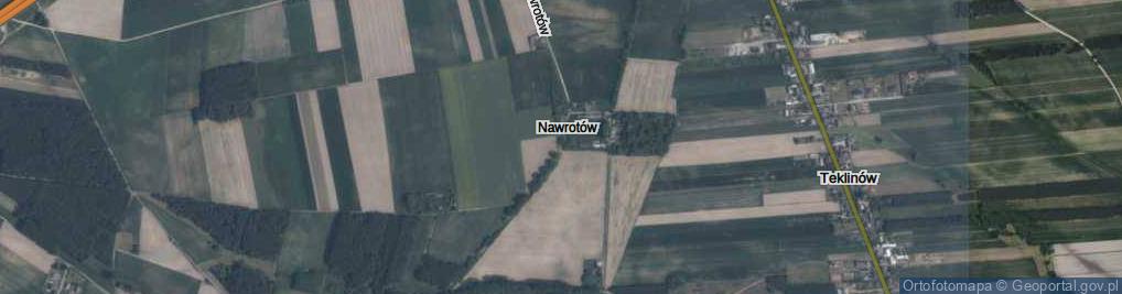 Zdjęcie satelitarne Nawrotów ul.