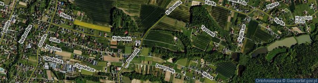 Zdjęcie satelitarne Naglikowe Pole ul.