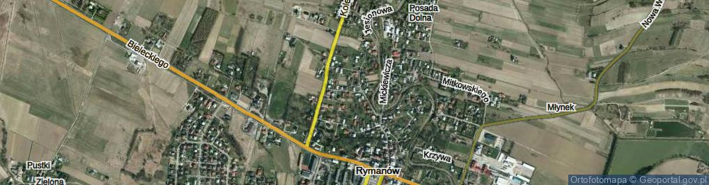 Zdjęcie satelitarne Nadbrzeżna ul.