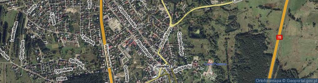 Zdjęcie satelitarne Nawrota Stanisława ul.