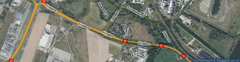 Zdjęcie satelitarne Nasypowa ul.