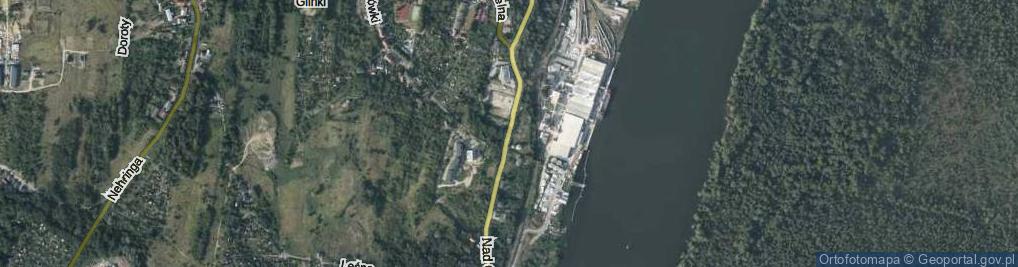Zdjęcie satelitarne Nad Odrą ul.
