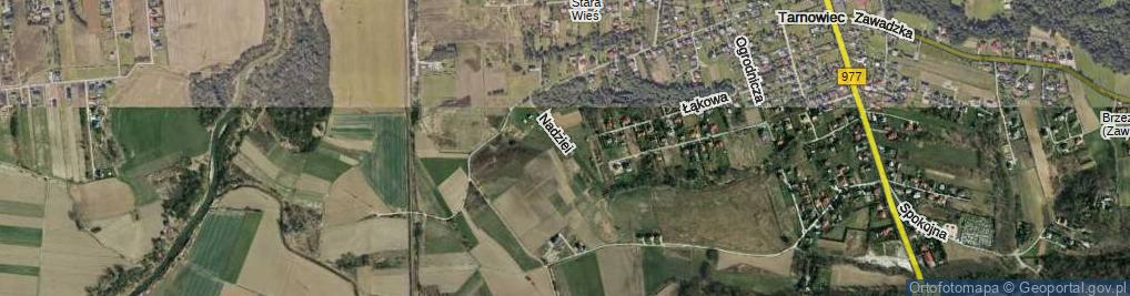 Zdjęcie satelitarne Nadziei ul.