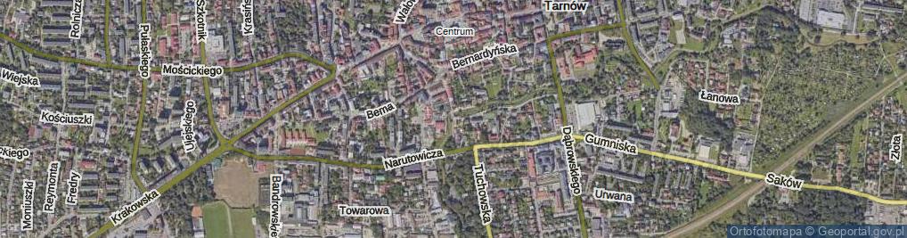 Zdjęcie satelitarne Najświętszej Marii Panny ul.