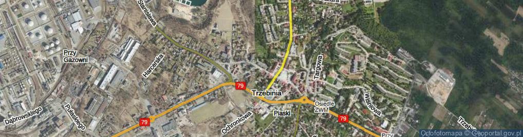 Zdjęcie satelitarne Narutowicza Gabriela ul.