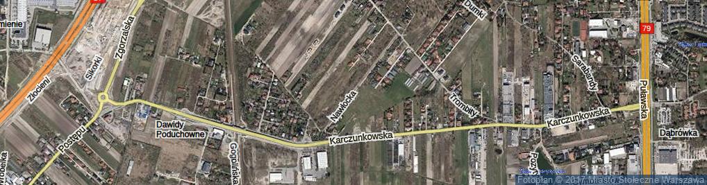 Zdjęcie satelitarne Nawłocka ul.