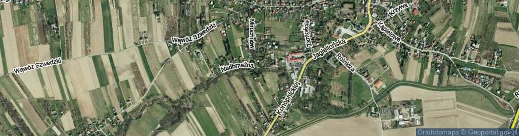 Zdjęcie satelitarne Nadbrzeżna ul.