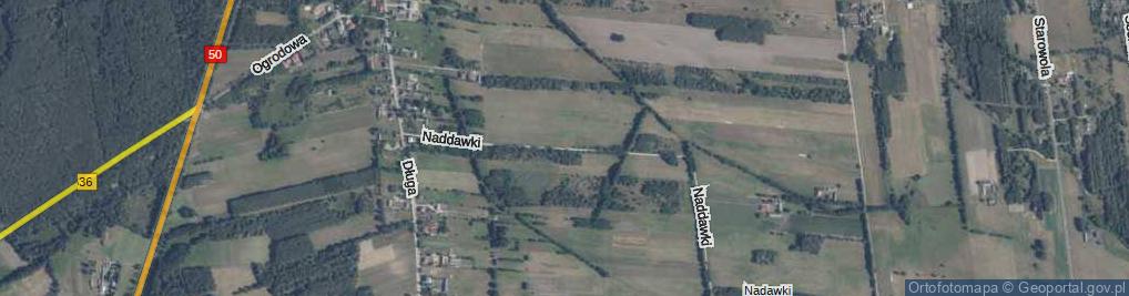 Zdjęcie satelitarne Naddawki ul.