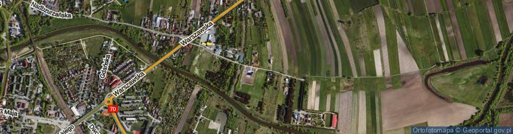 Zdjęcie satelitarne Nadbzurzańska Dolna ul.