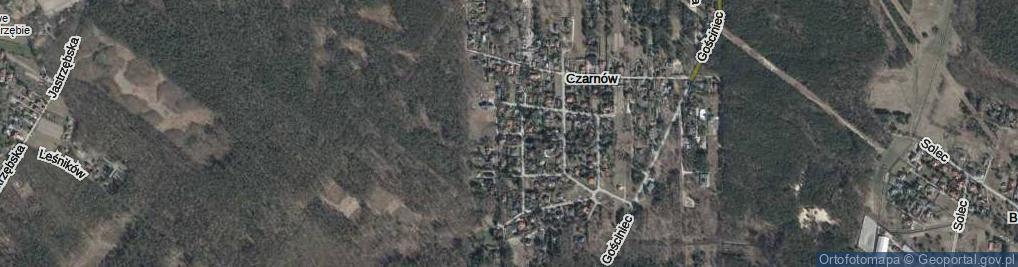 Zdjęcie satelitarne Nefrytowa ul.