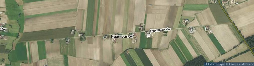 Zdjęcie satelitarne Nepomucenów ul.