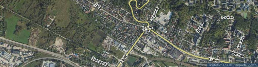 Zdjęcie satelitarne Niklowa ul.