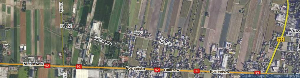 Zdjęcie satelitarne Nizinna ul.