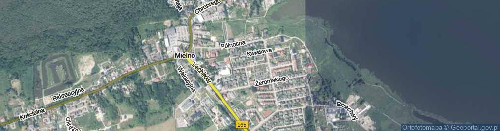 Zdjęcie satelitarne Niezapominajek ul.