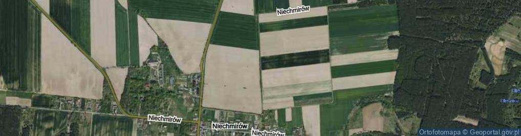 Zdjęcie satelitarne Niechmirów ul.