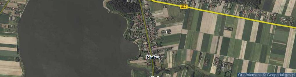 Zdjęcie satelitarne Nielisz ul.