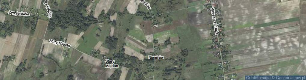 Zdjęcie satelitarne Niemirów ul.