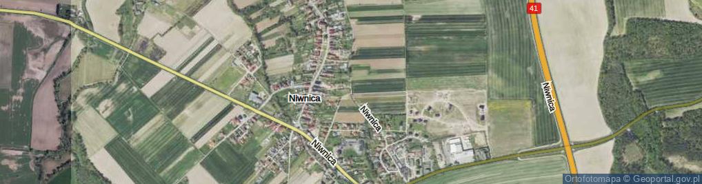 Zdjęcie satelitarne Niwnica ul.
