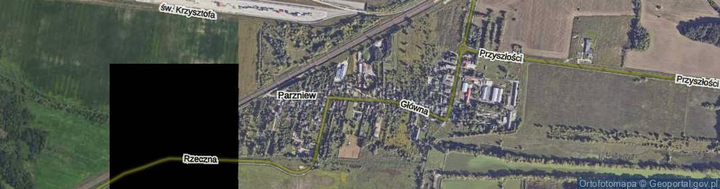 Zdjęcie satelitarne Niecała ul.