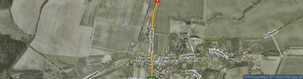 Zdjęcie satelitarne Niemczańska ul.