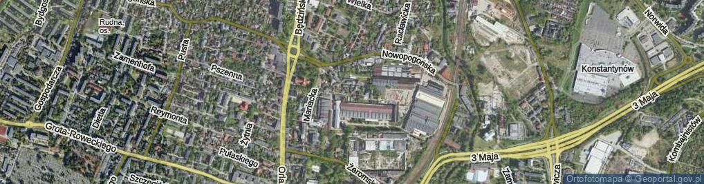 Zdjęcie satelitarne Niewielka ul.